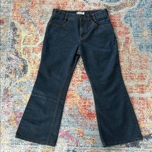 Free People Indigo Wide Leg Jeans